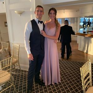 Hayley Paige occasions 5815 - size 8 dusty rose